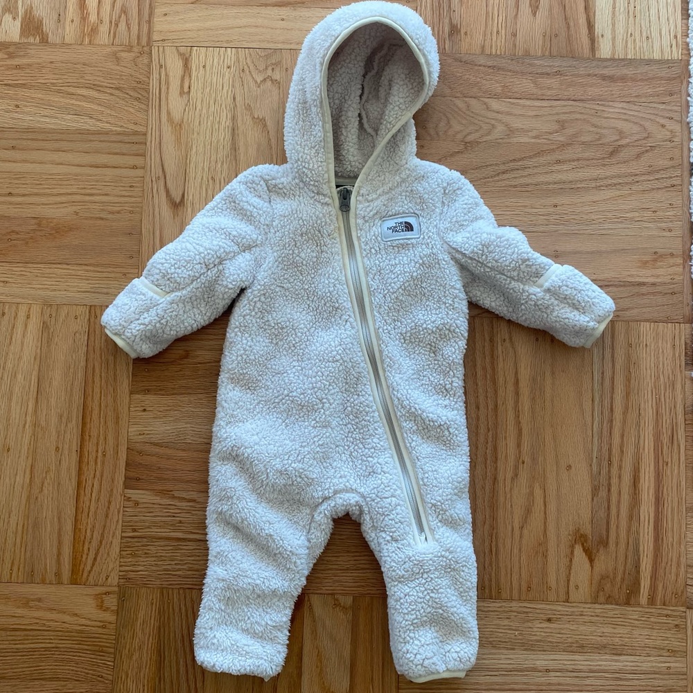 Northface baby fleece one piece